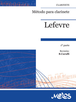 cover image of Método para clarinete Lefevre